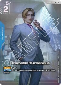 Dramatic Turnabout (R+) | Dual Impact | R+ | Holofoil | #GD02-100