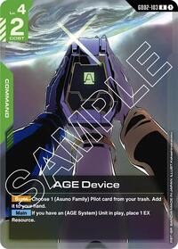 AGE Device | Dual Impact | Rare | Holofoil | #GD02-103