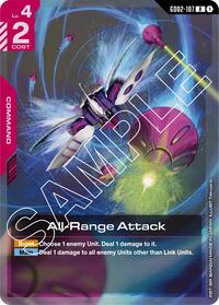 All-Range Attack | Dual Impact | Rare | Holofoil | #GD02-107