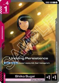 Undying Persistence | Dual Impact | Common | Normal | #GD02-109