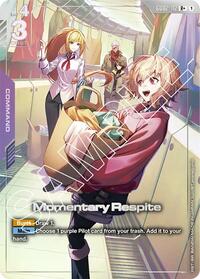 Momentary Respite (R+) | Dual Impact | R+ | Holofoil | #GD02-112