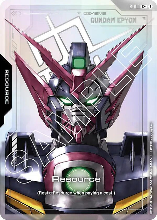 Resource (R-011) (C+) C+ Holofoil