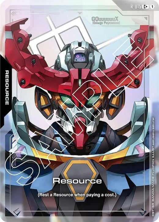 Resource (R-015) (C+) C+ Holofoil
