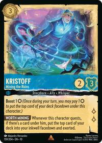 Kristoff - Mining the Ruins 159/204 Rare