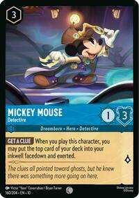 Mickey Mouse - Detective 160/204 Common