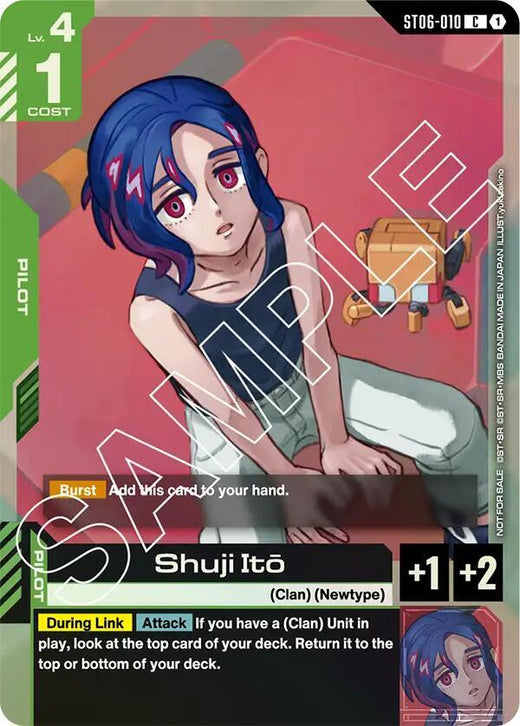 Shuji Ito (Store Tournament Participant Pack 02) ST06-010 Common Holofoil