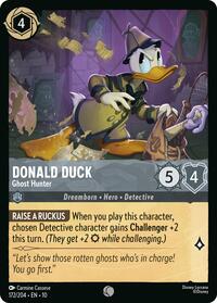 Donald Duck - Ghost Hunter 172/204 Common