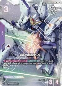 Gundam X (GD02-056) (Store Tournament Winner Pack 02) | Gundam Promotional Cards | R+ | Holofoil | #GD02-056