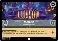 Zootopia - Police Headquarters 203/204 Uncommon