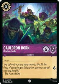 Cauldron Born - Mindless Horde 39/204 Common