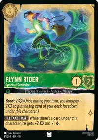 Flynn Rider - Spectral Scoundrel 81/204 Uncommon