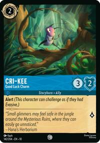 Cri-Kee - Good Luck Charm 142/204 Common