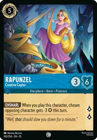 Rapunzel - Creative Captor 143/204 Common