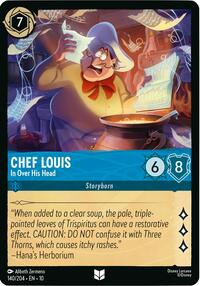Chef Louis - In Over His Head 140/204 Uncommon