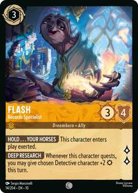 Flash - Records Specialist 14/204 Common