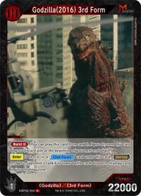 Godzilla (2016) 3rd Form | Booster Set 2: G: Monsters Raid Again | C | Normal | #EBP02-004