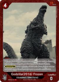 Godzilla (2016) Frozen | Booster Set 2: G: Monsters Raid Again | R | Foil | #EBP02-012