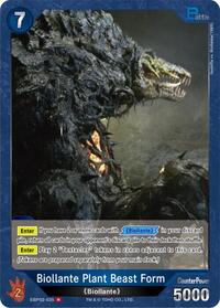 Biollante Plant Beast Form | Booster Set 2: G: Monsters Raid Again | R | Foil | #EBP02-035