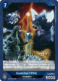 Godzilla (1994) | Booster Set 2: G: Monsters Raid Again | SR | Foil | #EBP02-036