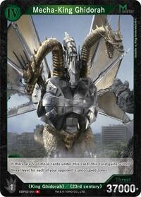 Mecha-King Ghidorah | Booster Set 2: G: Monsters Raid Again | R | Foil | #EBP02-051