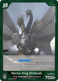 Mecha-King Ghidorah | Booster Set 2: G: Monsters Raid Again | R | Foil | #EBP02-068