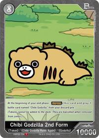 Chibi Godzilla 2nd Form | Booster Set 2: G: Monsters Raid Again | T | Normal | #EBP02-T04