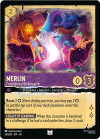 Merlin - Completing His Research 58/204 Uncommon