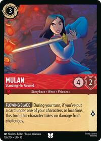 Mulan - Standing Her Ground 126/204 Uncommon