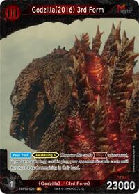 Godzilla(2016) 3rd Form | Booster Set 2: G: Monsters Raid Again | P | Foil | #EBP02-005+
