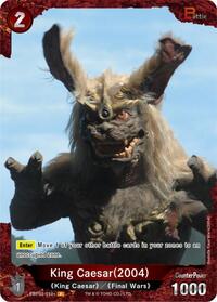 King Caesar (2004) | Booster Set 2: G: Monsters Raid Again | P | Foil | #EBP02-010+