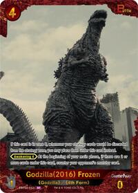 Godzilla (2016) Frozen | Booster Set 2: G: Monsters Raid Again | SP | Foil | #EBP02-012+