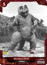 Minilla (1969) | Booster Set 2: G: Monsters Raid Again | P | Foil | #EBP02-013+