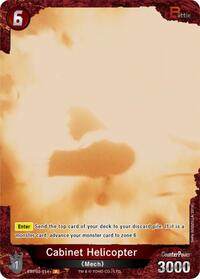 Cabinet Helicopter | Booster Set 2: G: Monsters Raid Again | P | Foil | #EBP02-014+