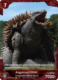 Anguirus (2004) | Booster Set 2: G: Monsters Raid Again | P | Foil | #EBP02-016+