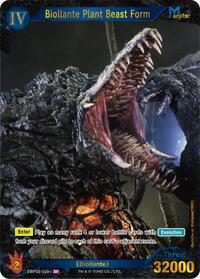 Biollante Plant Beast Form | Booster Set 2: G: Monsters Raid Again | SP | Foil | #EBP02-028+