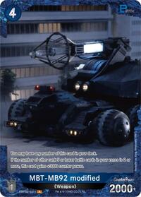 MBT-MB92 modified | Booster Set 2: G: Monsters Raid Again | P | Foil | #EBP02-031+