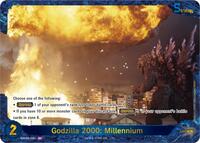 Godzilla 2000: Millennium | Booster Set 2: G: Monsters Raid Again | SP | Foil | #EBP02-038+