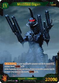 Modified Gigan | Booster Set 2: G: Monsters Raid Again | SP | Foil | #EBP02-044+