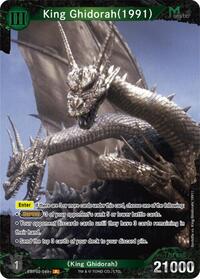 King Ghidorah (1991) | Booster Set 2: G: Monsters Raid Again | P | Foil | #EBP02-049+