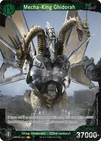 Mecha-King Ghidorah | Booster Set 2: G: Monsters Raid Again | P | Foil | #EBP02-051+