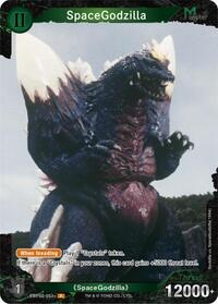 SpaceGodzilla | Booster Set 2: G: Monsters Raid Again | P | Foil | #EBP02-053+