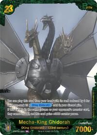Mecha-King Ghidorah | Booster Set 2: G: Monsters Raid Again | SP | Foil | #EBP02-068+