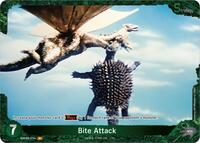 Bite Attack | Booster Set 2: G: Monsters Raid Again | P | Foil | #EBP02-074+