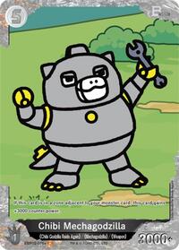 Chibi Mechagodzilla | Booster Set 2: G: Monsters Raid Again | P | Foil | #EBP02-076+