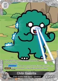 Chibi Godzilla | Booster Set 2: G: Monsters Raid Again | P | Foil | #EBP02-077+