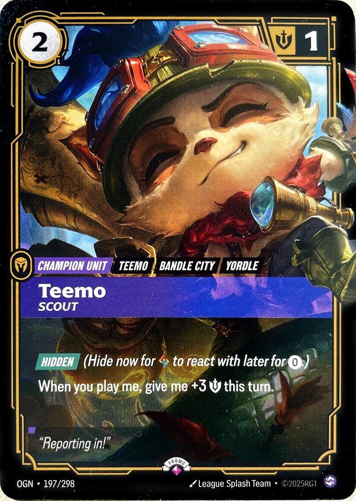 Riftbound: League of Legends Trading Card Game: Riftbound Promotional Cards Singles 1/1