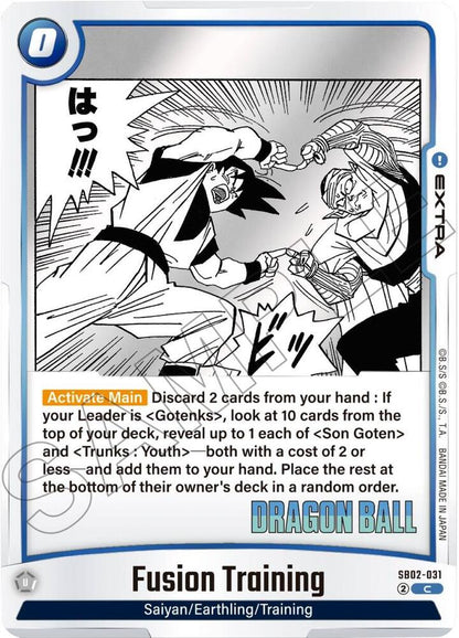 DBS Fusion World: Manga Booster 02 Singles 1/2