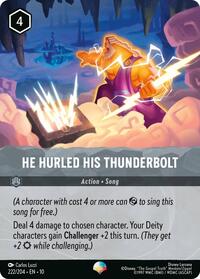 He Hurled His Thunderbolt (Epic) 222/204 Epic Holofoil