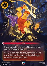 Next Stop, Olympus (Enchanted) 234/204 Enchanted Holofoil