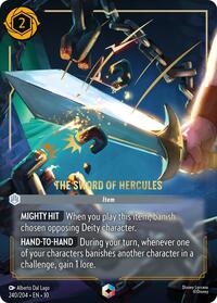 The Sword of Hercules (Enchanted) 240/204 Enchanted Holofoil
